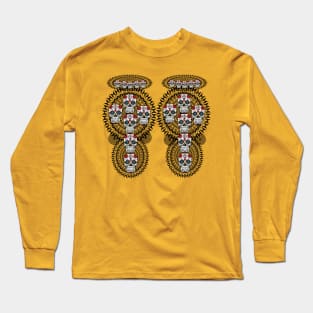 PYRAMID of SKULLS Long Sleeve T-Shirt